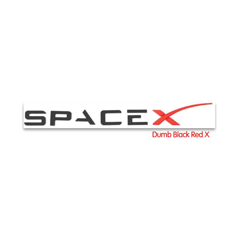 3D ABS Chrome Red Line Black Logo DUAL MOTOR Emblem Letters Car Styling Trunk Badge For Tesla 3 Y S X DUAL MOTOR Accessories