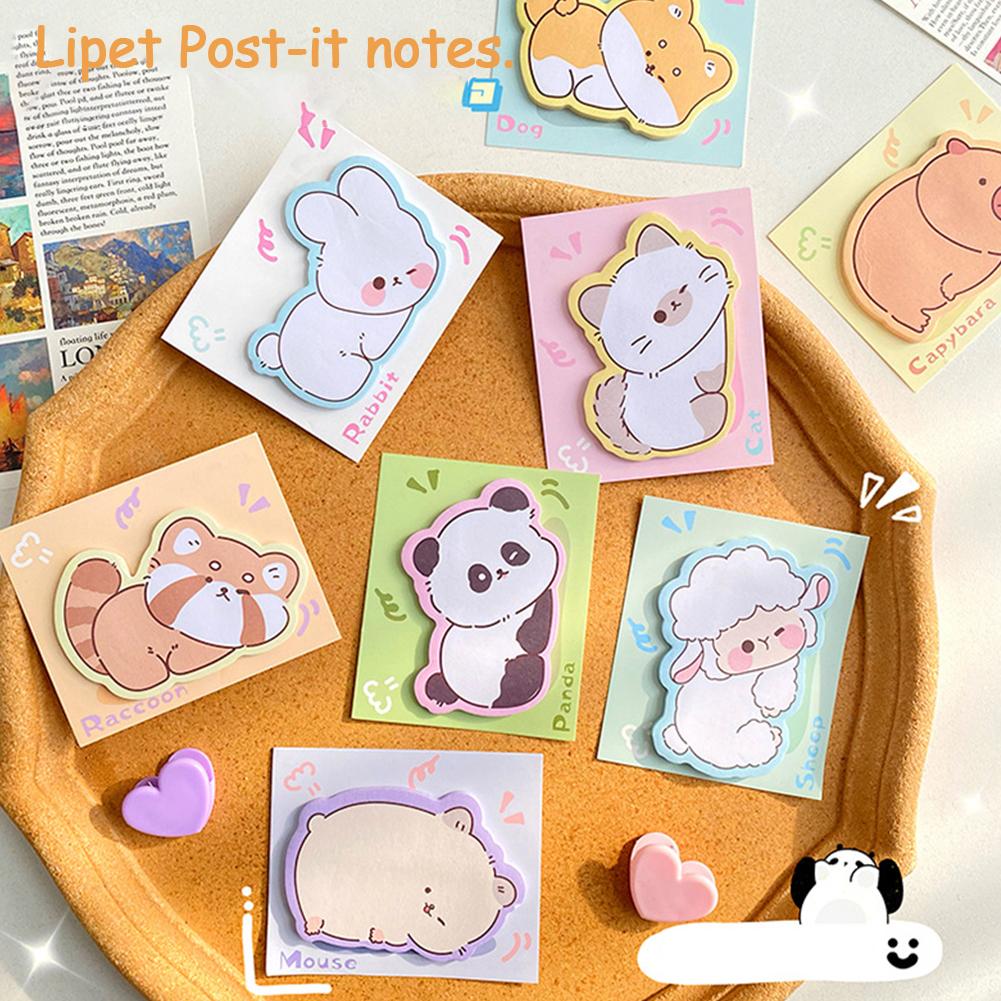 Drăguț animal sticky notes drăguț desene animate Memo Pad Ins Kawaii papetărie postat tabs its Memo mesaj hârtie rechizite școlare