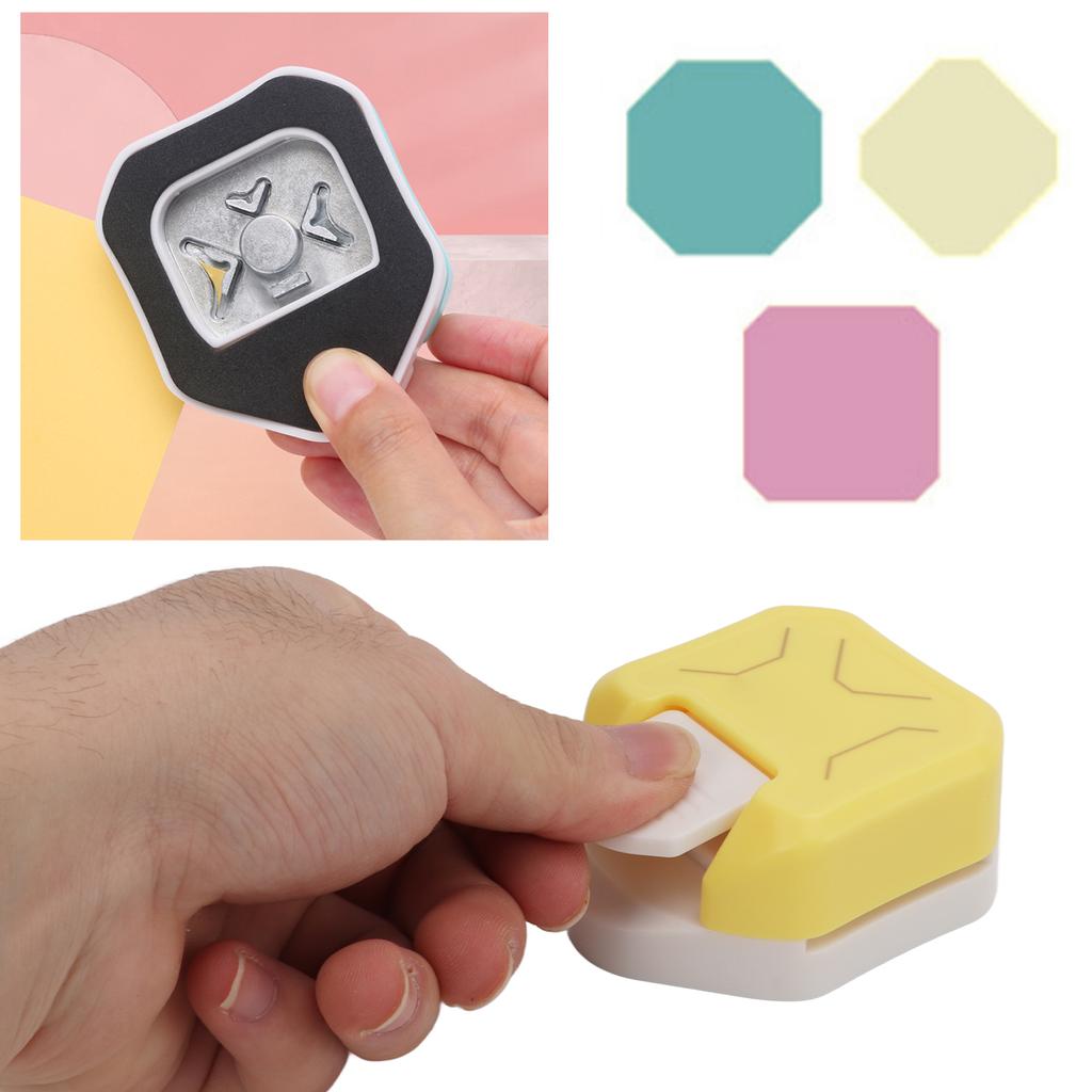 Corner Cutter Mini Portable Multipurpose Yellow Cardboard Straight Angle Beauty Angle Machine Punch