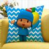 Cartoon P-Pocoyo Verschiedene Größen Quadratische Kissenhülle Für Auto Haus Schlafzimmer Dekor