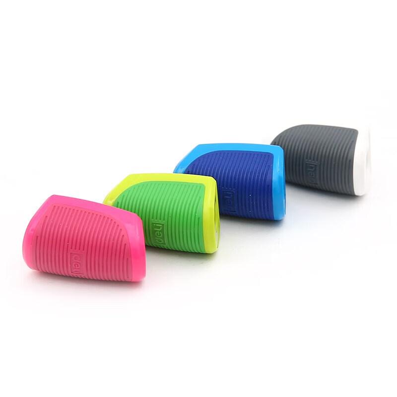 Deli 0520 Portable Candy Color Pencil Sharpener 10-Pack