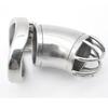 New Ball Stretcher Chastity Belt Stainless Steel Stealth Lock Male Chastity Device Delay Ejaculation Cock Cage Penis Cock Ring