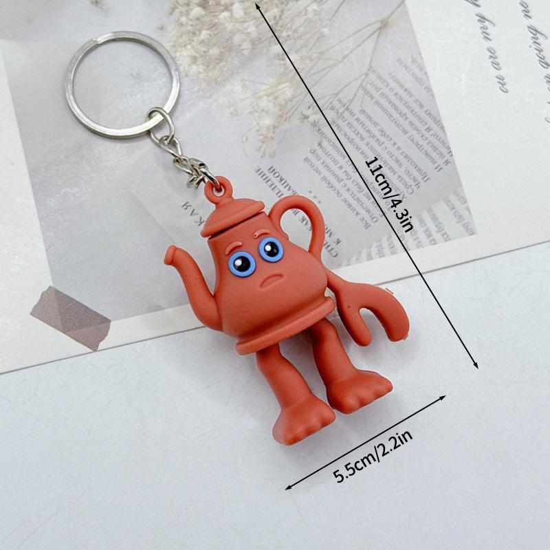 Playful Italian Brainrot Animals Keychains Acrylic Shark Keychain Meme Keyrings Fans Friends Gifts Phone Charms Backpack Pendants