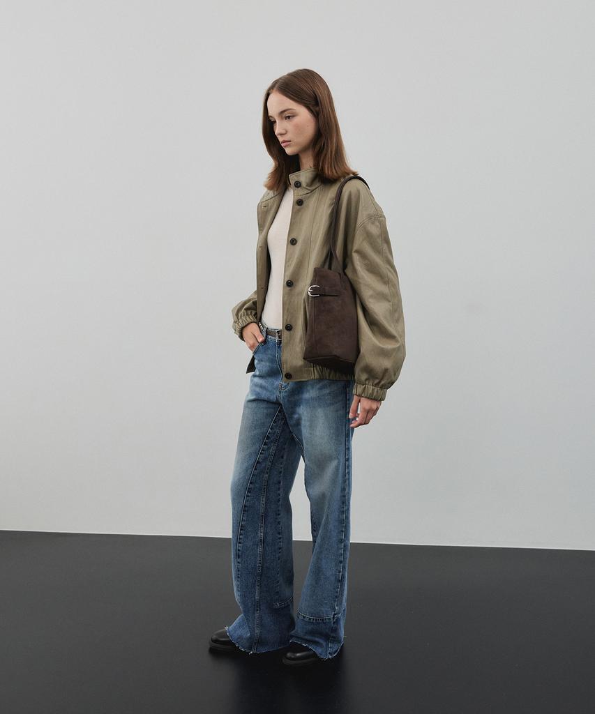 Christine Project Double Belt Shoulder Medium(Warm Choco)