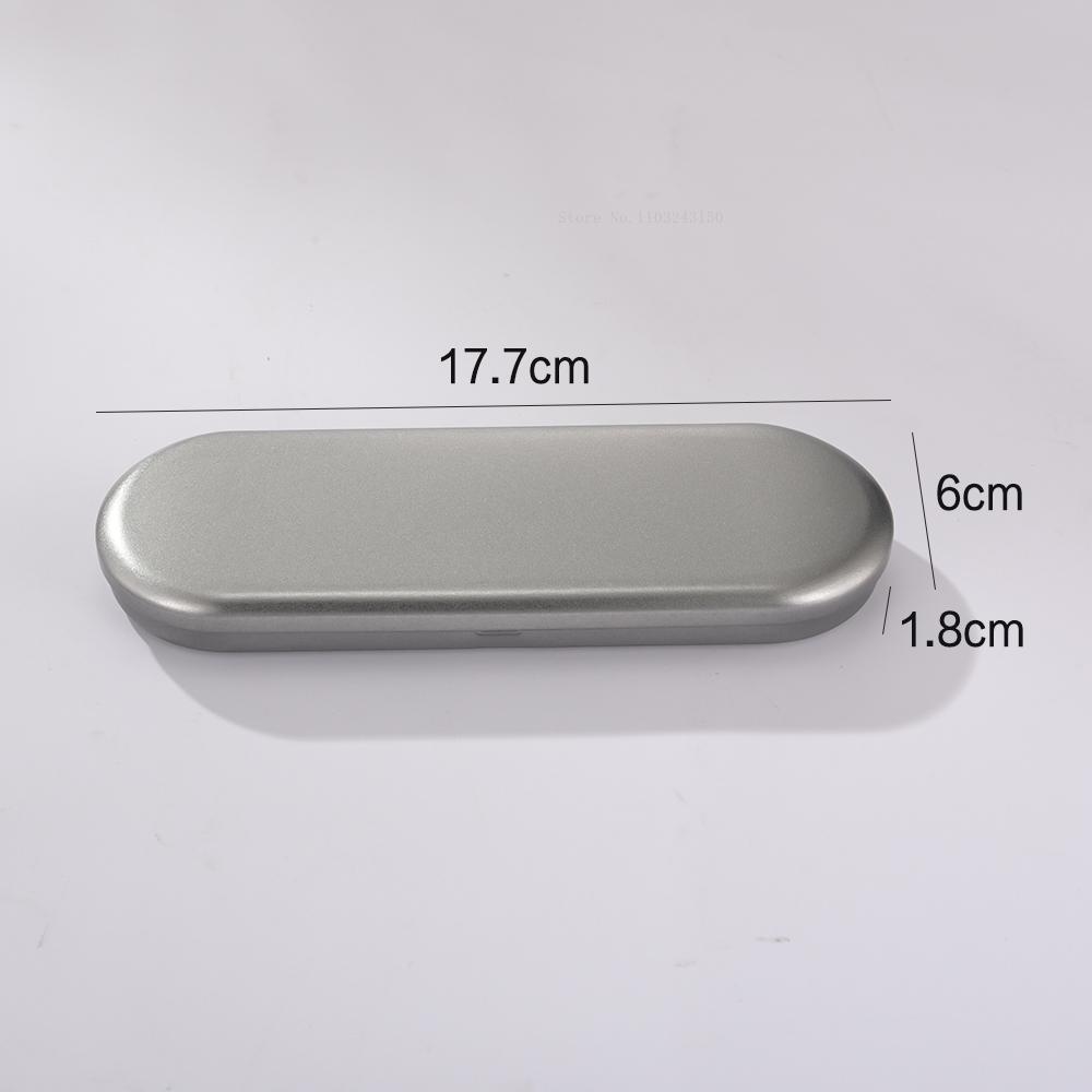 Square Vintage Flip-top Iron Box Stationery Case Large Capacity Watercolor Pen Pencil Box Student Writing Accessory Storage Tool