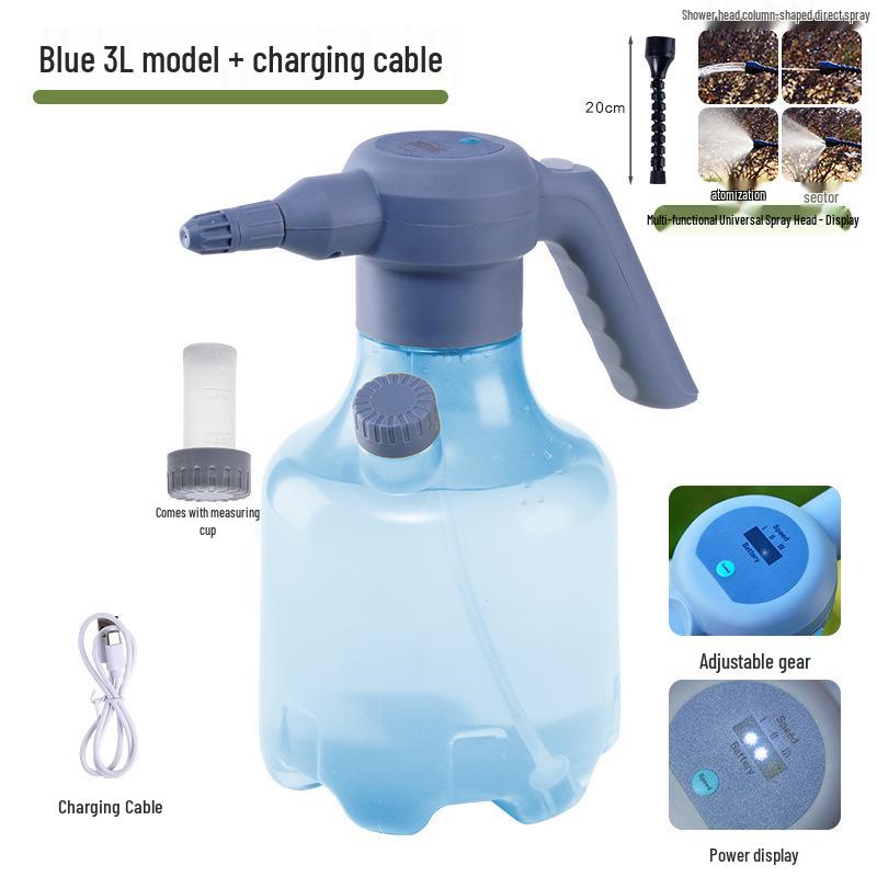 Electric Gardening Sprayer: Multipurpose Watering & Disinfection Can for Household Use