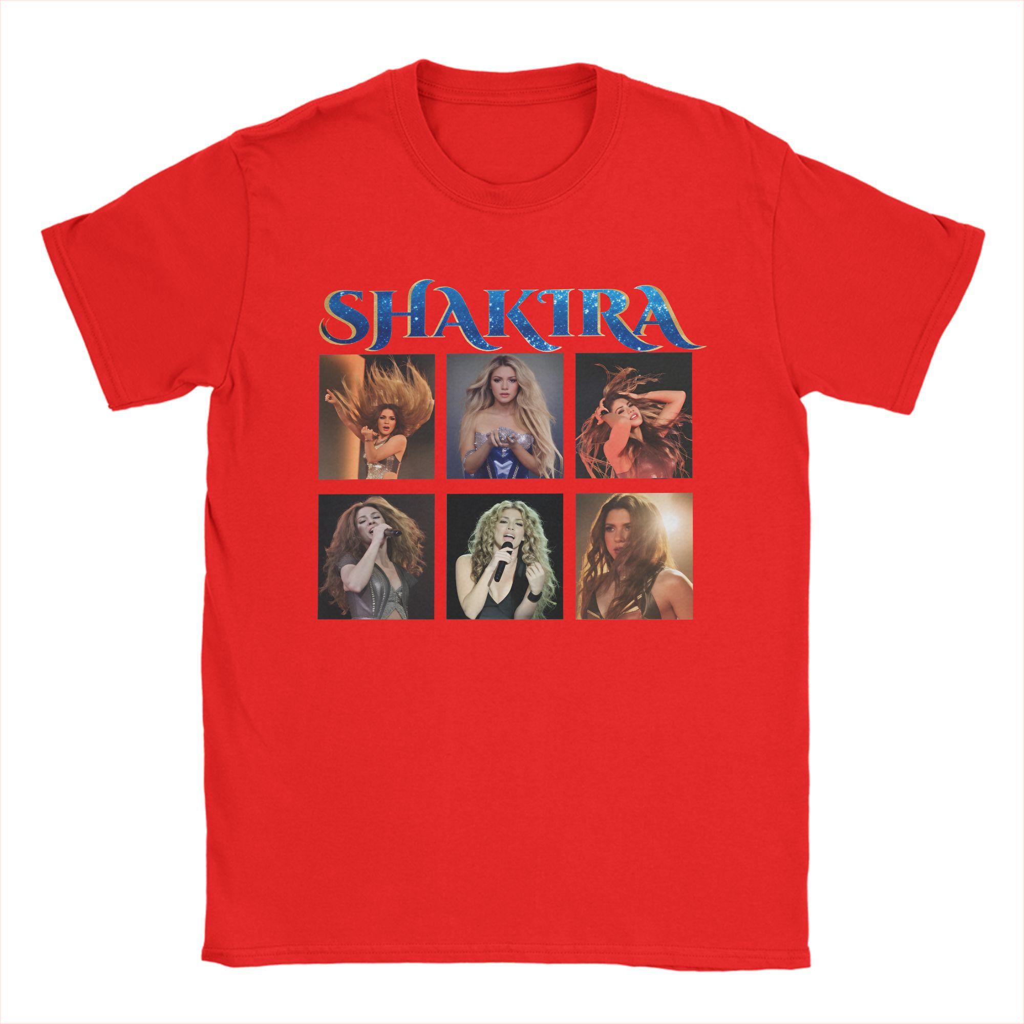 Shakira Donde Estan Los Ladrones Tracklist Album T Shirt T Shirts Short Sleeve Funny Tshirt Beach Cotton XL XL XL Top Tees S