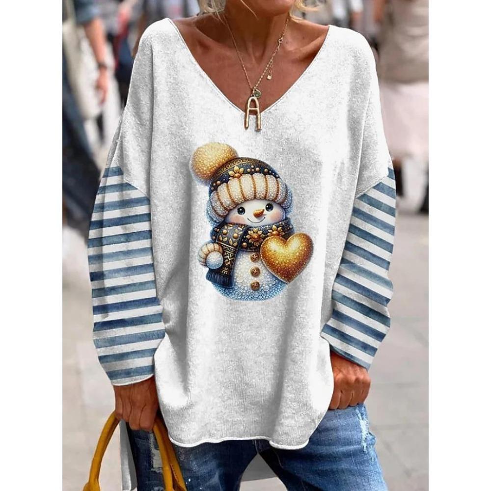 Hanorac de damă Animal îmbrăcăminte de zi cu zi ocazional imprimeu ocazional decolteu cu mânecă lungă micro-elastic toamnă iarnă confort respirabil țesătură moale