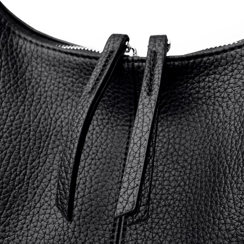 Large Capacity Tote Bag Vintage Shoulder Underarm Bag