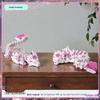 Dragon Rose Coeur 3D - Modèle de Figurine Articulée Mobile Ornement pour Enfants