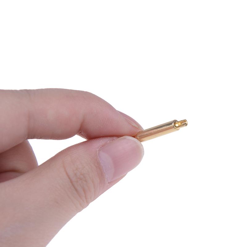 Random10Pcs 2Mm Wire Cord Solder Type Banana Plug Jack Connector Gold Plated