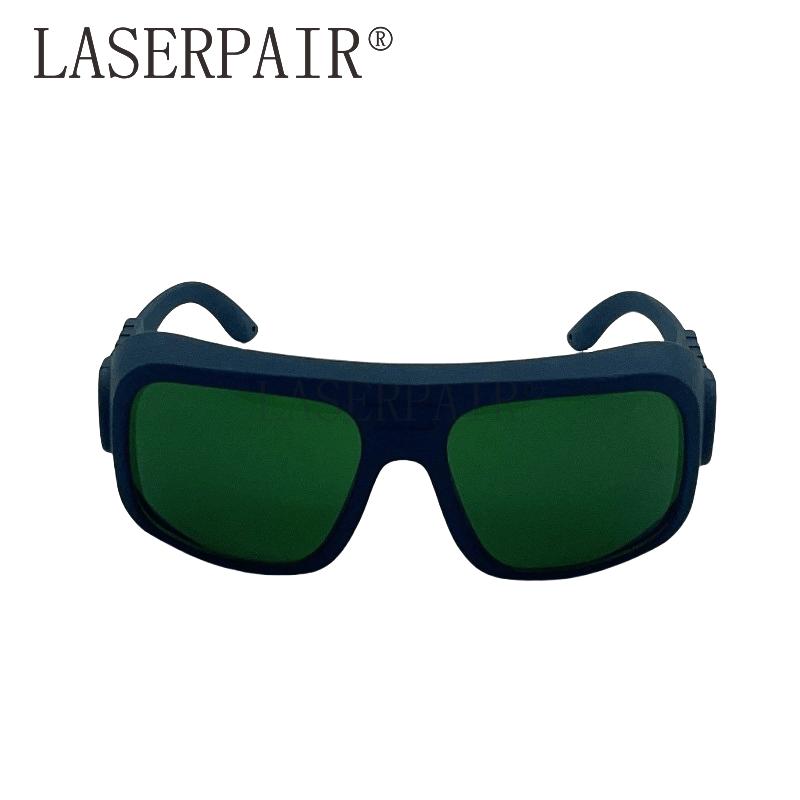 Highly Effective OD7 Laser Welding Safety Glasses 1064nm 808nm 980nm Diode Laser Eye Protection (Green,safety glasses)