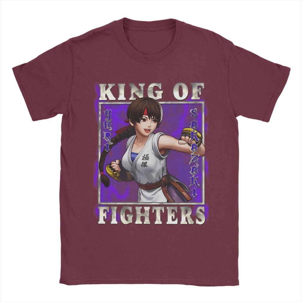 Oversized T-Shirt Summer King of Fighters XV Wild Flying Swallow Yuri Sakazaki T-Shirts Tee Shirt for Unisex Short Sleeve Tops