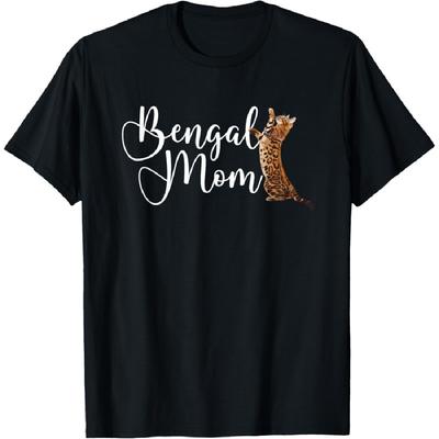 Bengal Kitten Asian Leopard Cat Lover Funny Bengal Mom T-Shirt