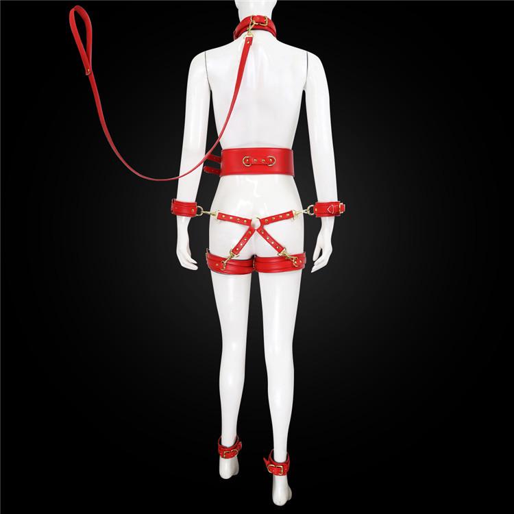 Thigh Ring Restraints: Handcuffs & Belt for Hands & Feet - Bondage Accessories for Pet Owners & BDSM Enthusiasts