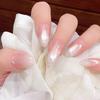 Gothic Red & Black Gradient Handmade Long False Nails