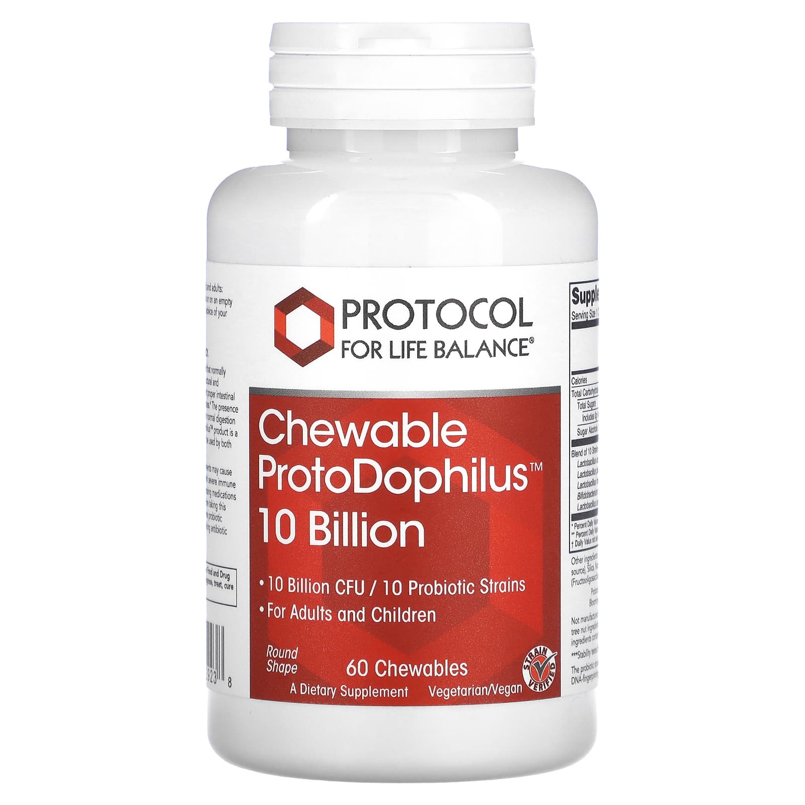 

Chewable Protodophilus, 10 billion, 60 Chewable