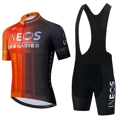Traje de ciclismo de manga corta transpirable para hombre, ideal para verano (2026), para bicicleta de carretera y de montaña.