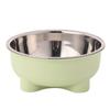 Neck Protection Cat Food Bowl Stainless Steel Pet Feeder Creative Pet Feeding Dish  For Kittens