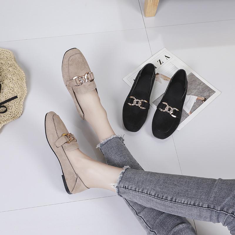 Spring and Summer Footwear Plus Size Round Head Light and Comfortable Shoes Flat Shoes