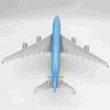 Model Plane 1/240 Resin A380 Toys AIR Aircraft 30CM Static Display 380 Korea Airliner Kids Souvenir Aviation Collected Gift