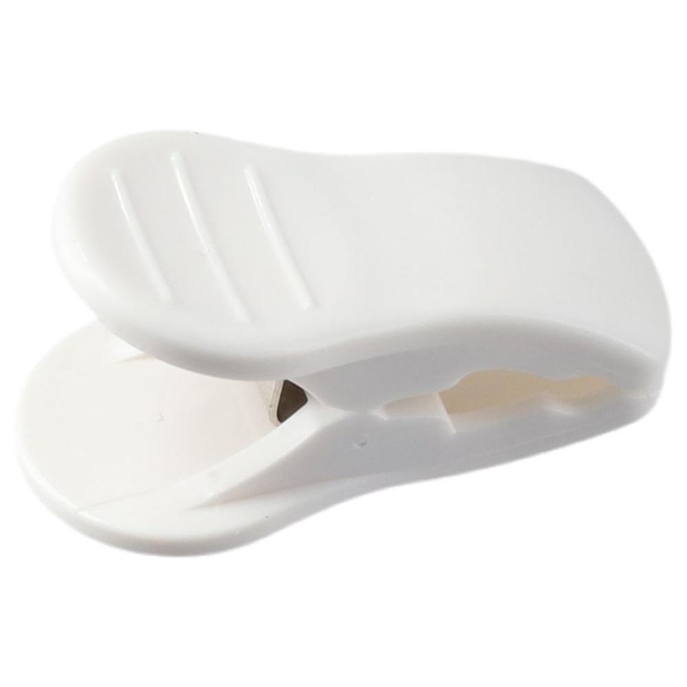 6 Pcs Non Slip Snack Bag Clip White Plastic Clips Easy To Use Plastic Hangers  Sticky Note