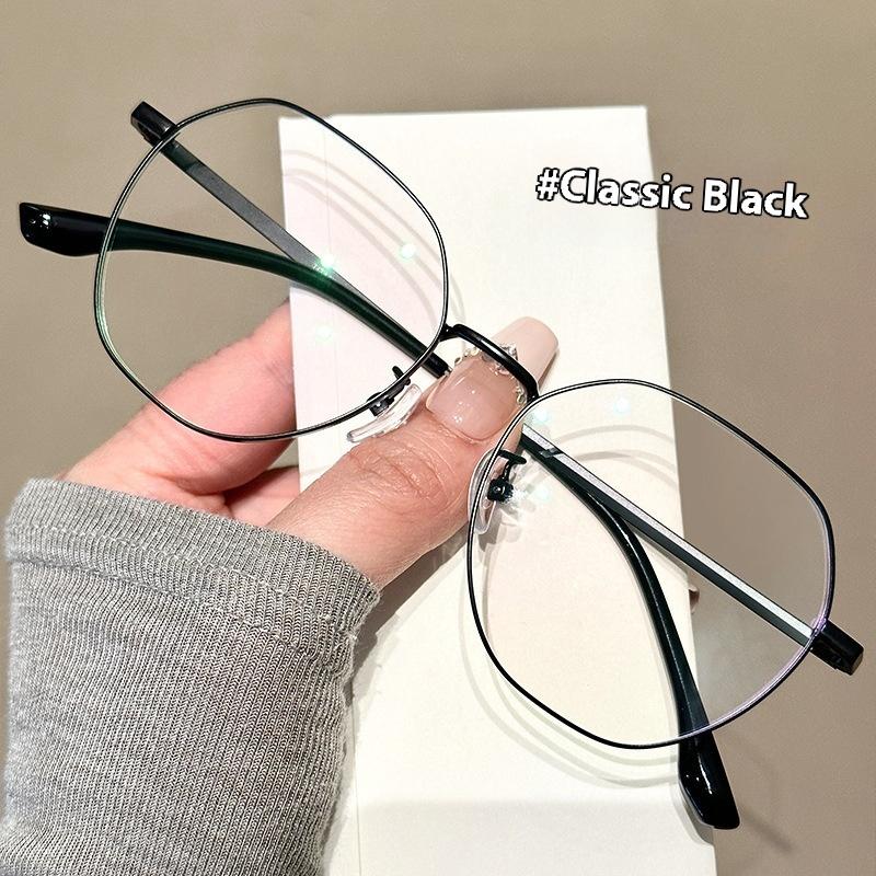 

Окуляри з захистом від синього світла без діоптрій, оправа для окулярів від міопії anti-blue light чорний