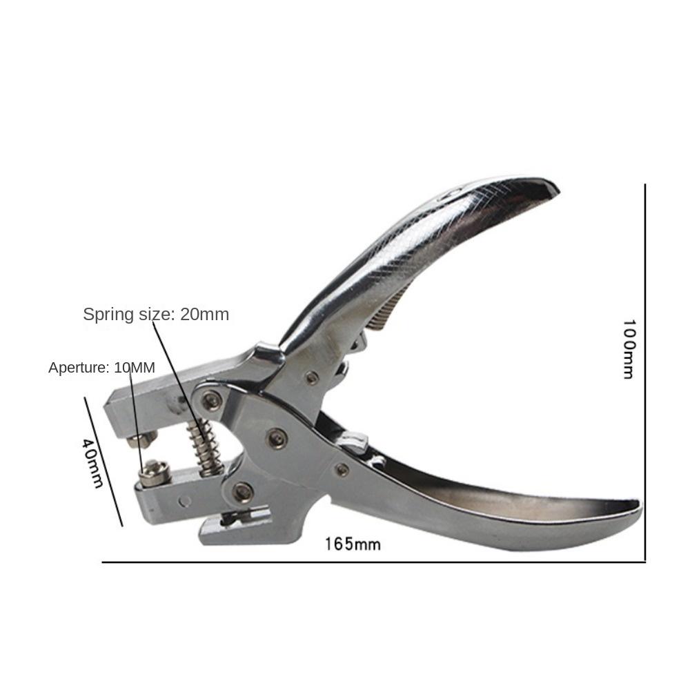 Creative Metal Hole Punch Plier Punching Hole Multifunctional Eyelet Puncher Watchband Strap Hole Puncher DIY Craft Tool