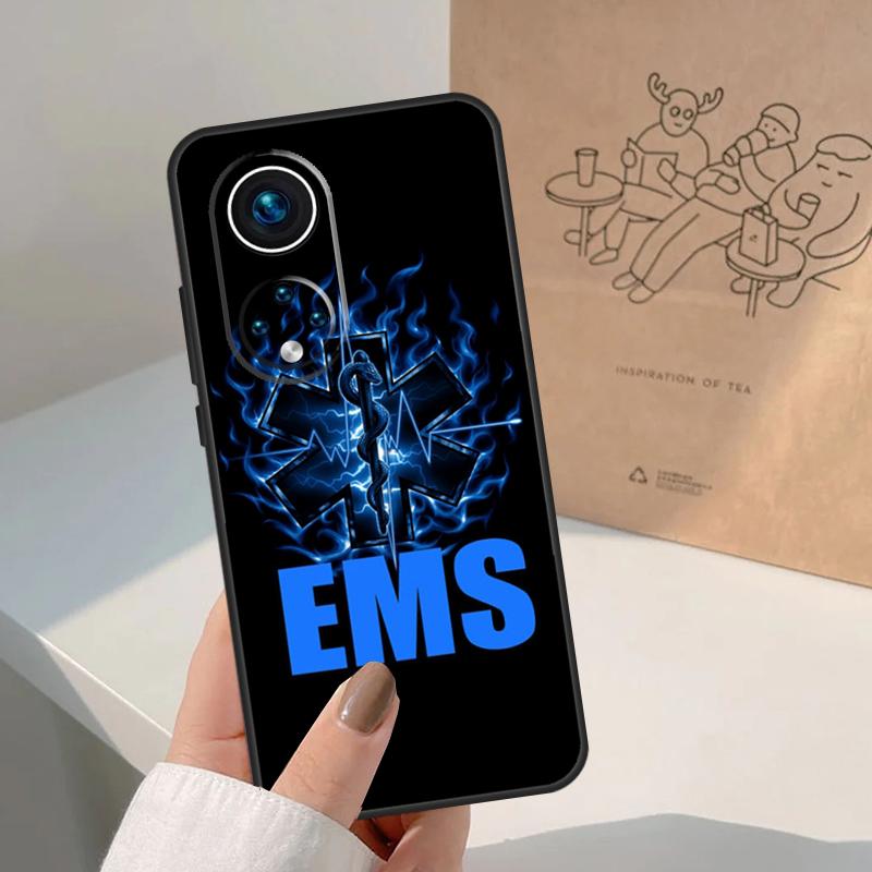 EMT EMS Medical For Honor Magic 8 7 6 5 Pro Case For Honor X9d X9c X9b X9a X8c X8b Win 200 400 50 70 90 Lite
