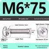 304 Stainless Steel Round Head Phillips Screw with Flat Washer (Sizes M3, M4, M5, M6)