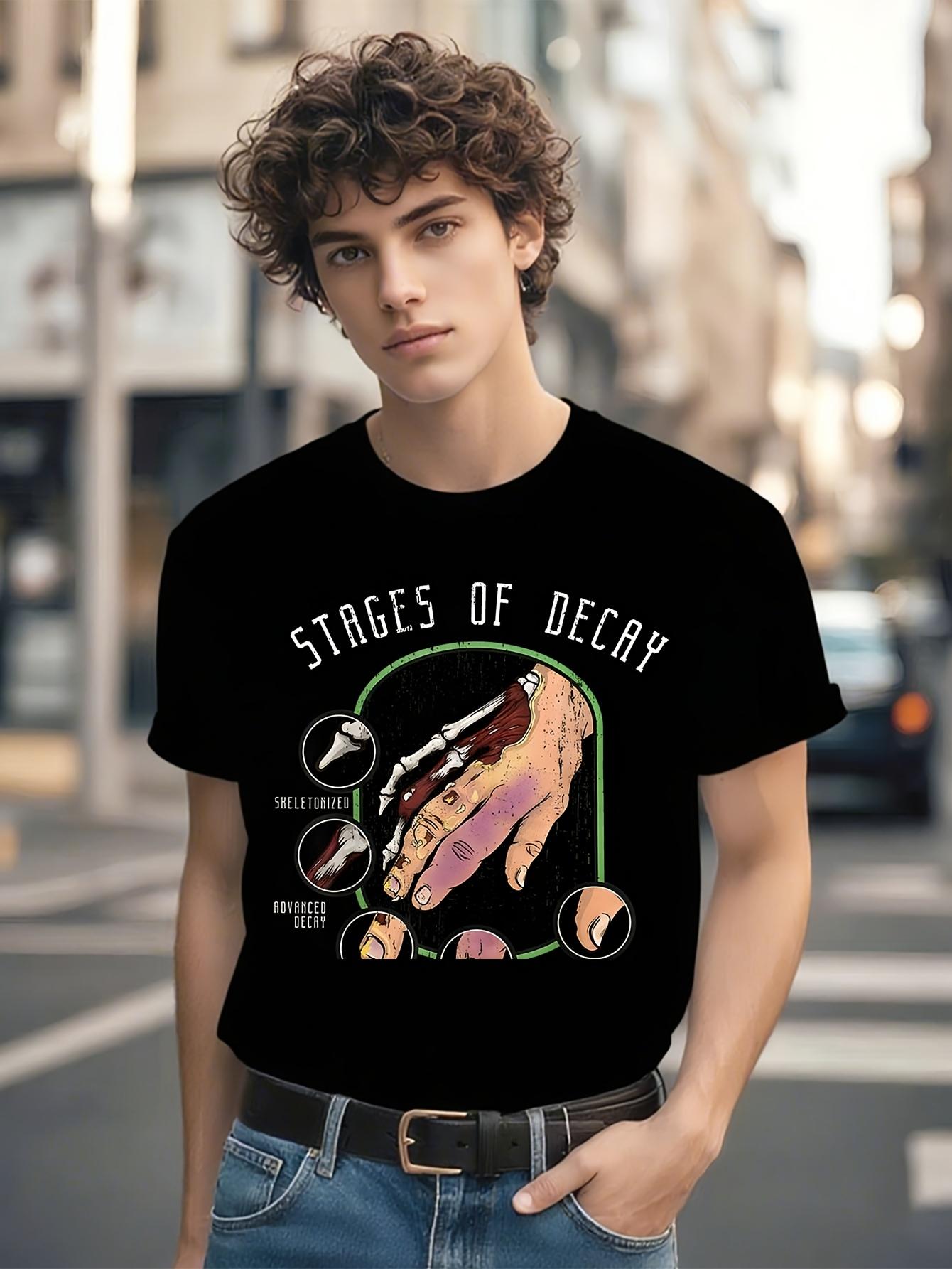 Forensic Science Graphic Tshirt Graphic Tshirt - Stages o... S