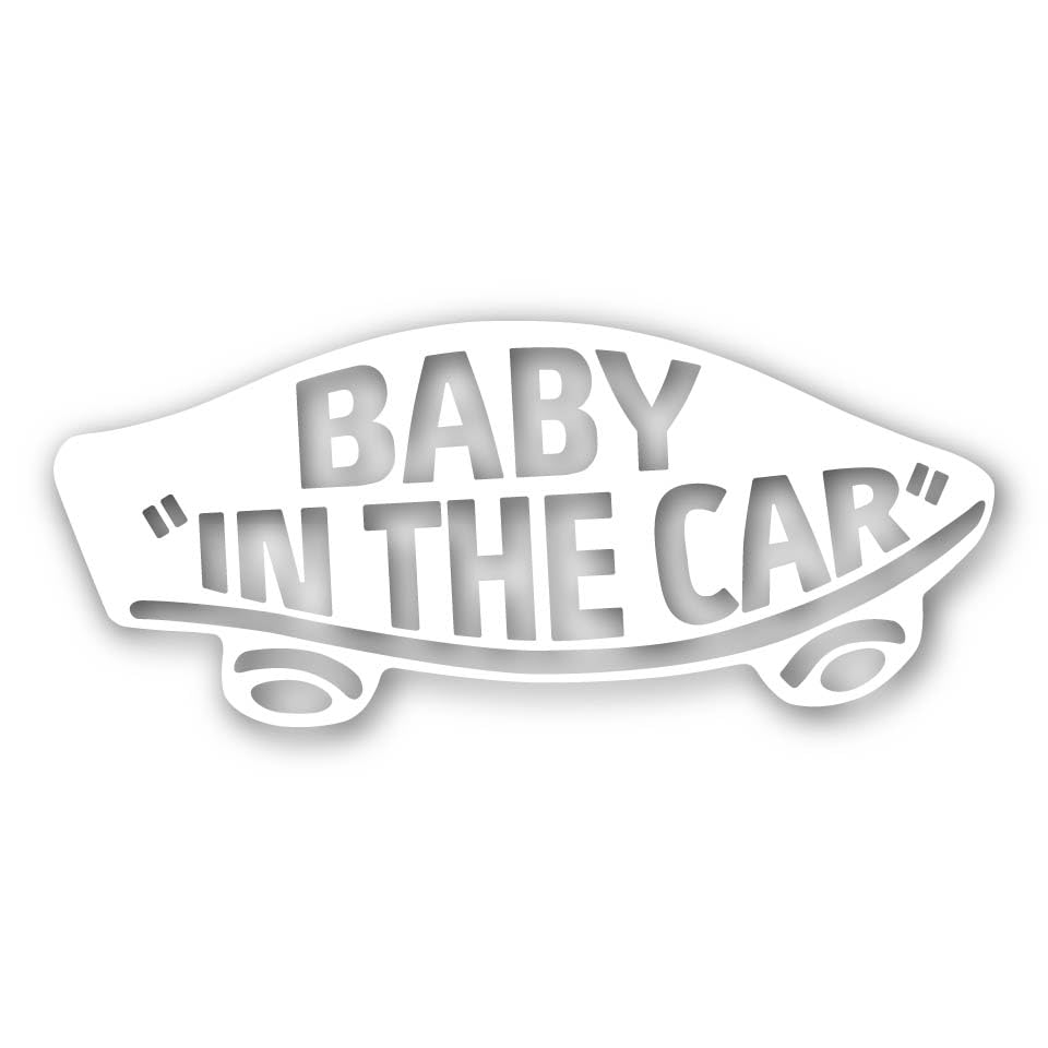 

Sticker Town BABY IN THE CAR Baby Car B White белый