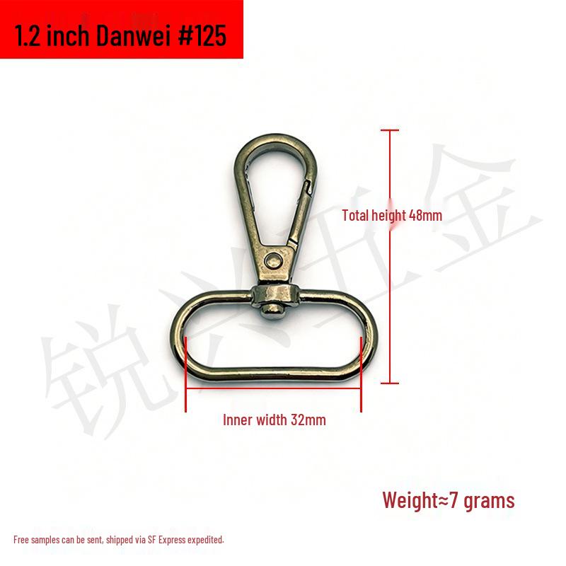 Zinc Alloy Metal Dog Leash Buckle and Luggage Strap Hook