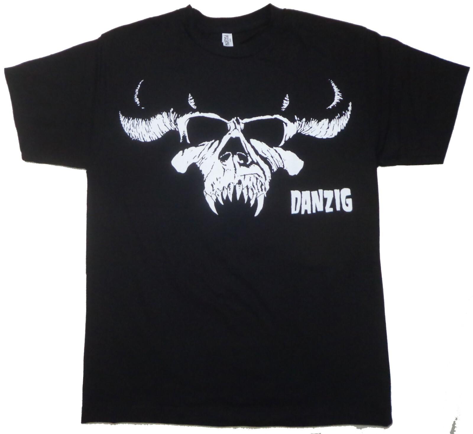 DANZIG Skull Horns T SHIRT S-M-L-XL-2XL Brand New T Shirt L