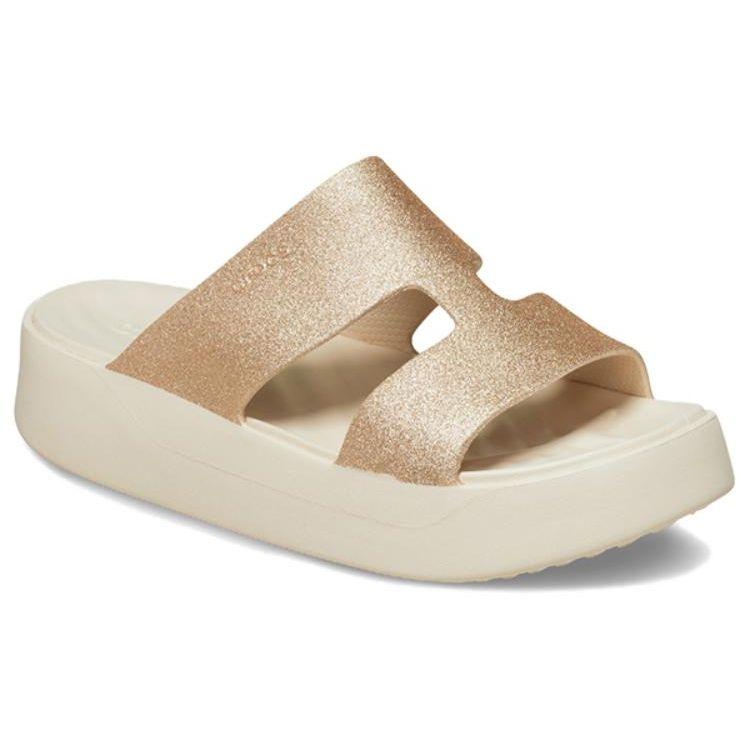 Crocs Non-Slip Durable Slide Sandals Women Sandals Gold 209667-160