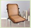 Heat Protection Cool Back Cushion Cool Touch Cool Feel Bamboo Summer Cushion for Office Chairs Desk Chairs Cool Seat Cushion Stroke/Heat