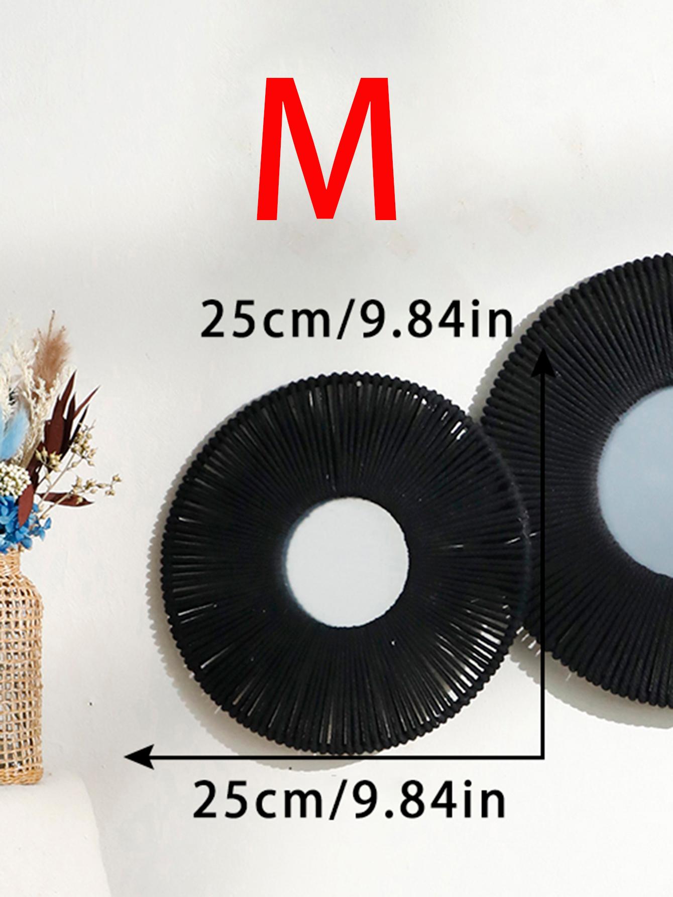 

1/2/4pcs Hand Woven Wall Hanging Decorative Mirror Boho Room Decors Aesthetic Home Decoration Tapestry Bedroom Hanging Ornaments