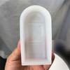 Happiness Door Candle Mold Clay Plaster Resin Decorations DIY Epoxy Resin Aromatherapy Candle Soap Silicone Mould