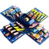 Explosion Gift Box 5-Layer Snack Explosion Box DIY Scrapbooking Box for Anniversary Birthday Valentine's Day Wedding Gift