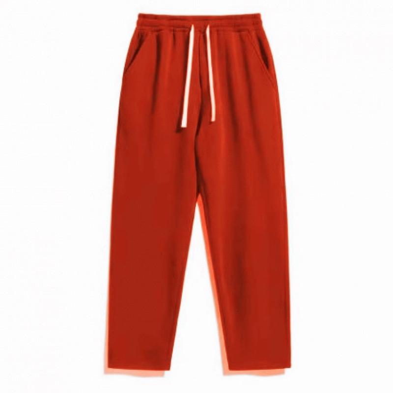 Europäische & Amerikanische Damen Plus Samt Locker Hohe Taille Einfarbig Jogginghose - Herbst/Winter Kollektion 2025