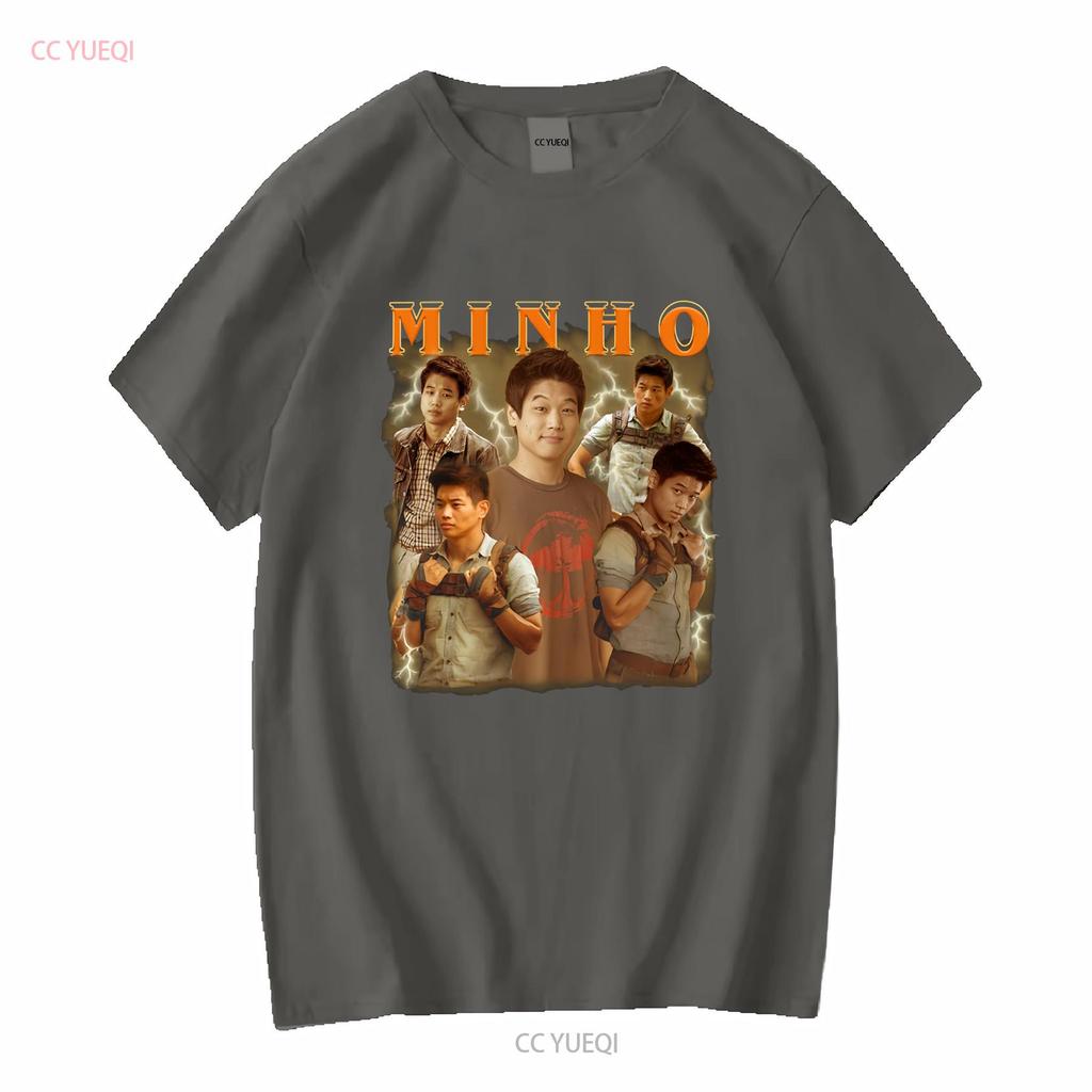 Minho The Maze Runner Vintage Bootleg T Shirt Ki Hong Lee Funny Fan Gift Vintage Washed Soft Homme Stylish