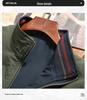 Men's Double-Sided Stand-Up Collar Jacket - Spring/Autumn Trendy Casual Wear