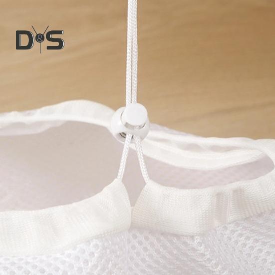 Baseballkappen-Waschkäfig, Hutreiniger, Hutwascher, Wäschebeutel aus Netzgewebe mit Kordelzug und Ständer, Wäschezubehör