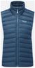 Jacket Rab Cirrus Vest Wmns Tempest Blue