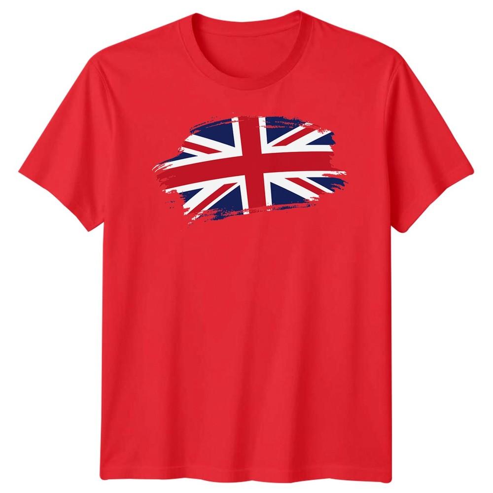Union Jack Great Britain British England Uk Flag Football Unisexs Unisexs TShirts S