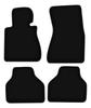 BASIC schwarze Velours-Fußmatten für: BMW 7 E65 Limousine (2001-2008)
