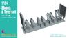 HMA Shoes Tacka na buty Zestaw żywiczny 1/24 i M3-2402 (Diorama)