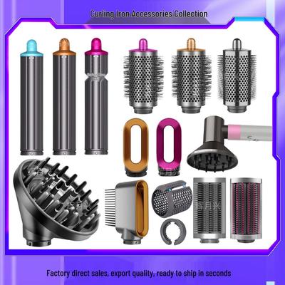Dyson-Kompatibles Lockeneisen- & Styling-Zubehör-Set
