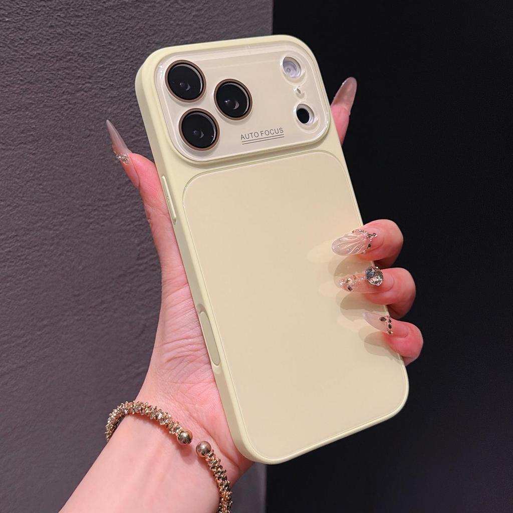 Compatible with iPhone 17 Pro Max, Ice Feel Glass Case: Instantly Turns into Drop-Proof Apple 16 Protective Case for iPhone 15.