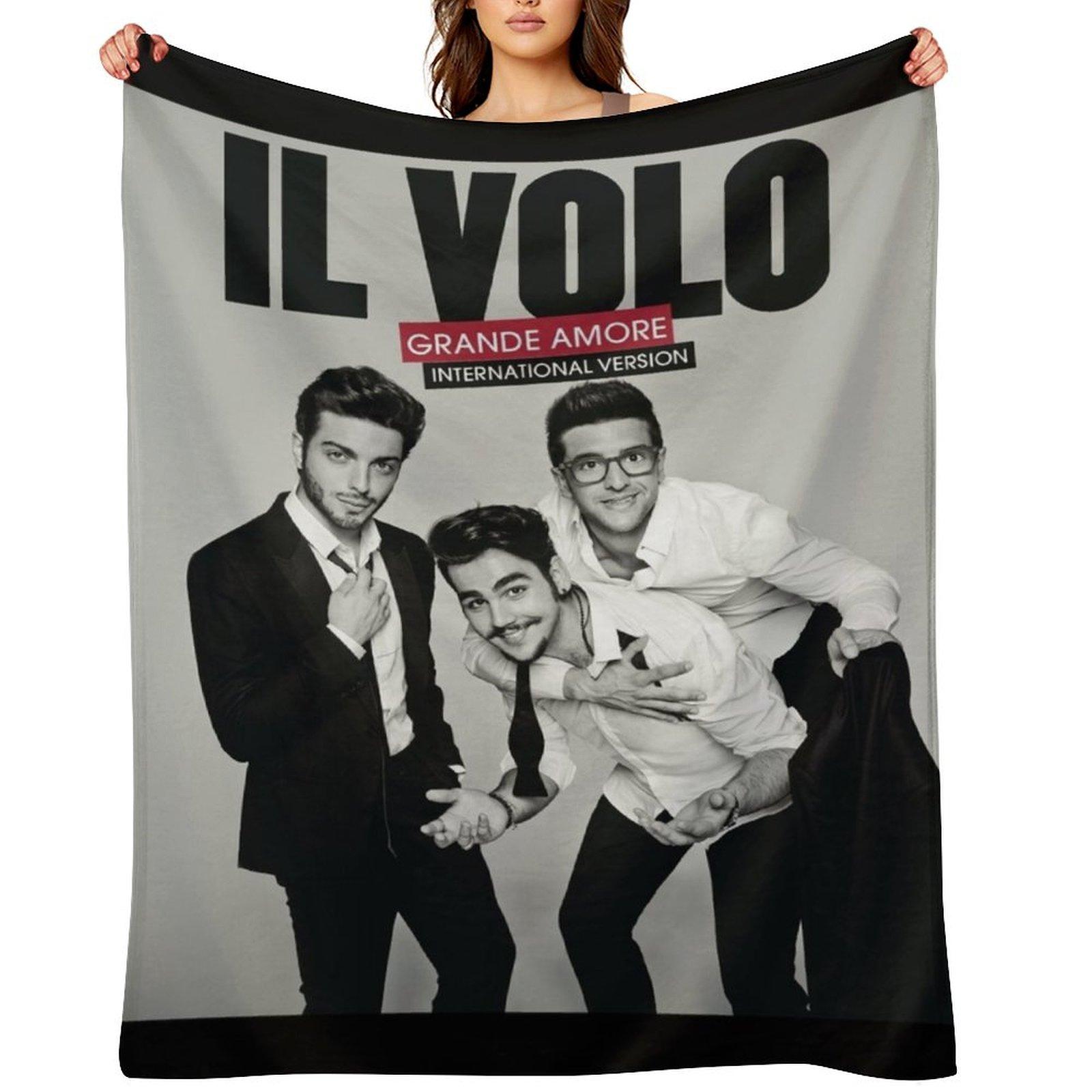 Il Volo Grande amore Throw Blanket Soft Big Polar Sofa Blankets For Sofas Blankets 30x40in
